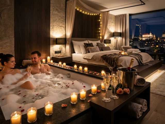 Privátní wellness pro dva v Brně
