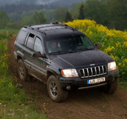 Extreme jízda v Jeepu