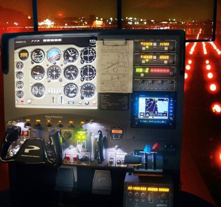 Pohyblivý simulátor CESSNA