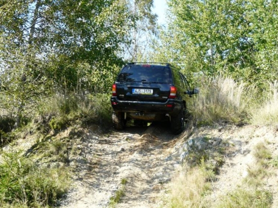Extreme jízda v Jeepu