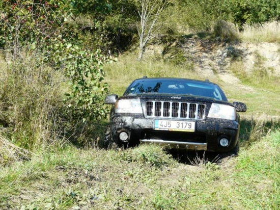 Extreme jízda v Jeepu