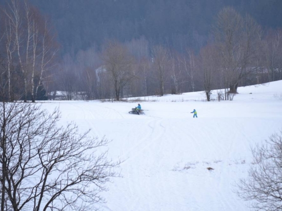 Motoskijöring ve Smržovce