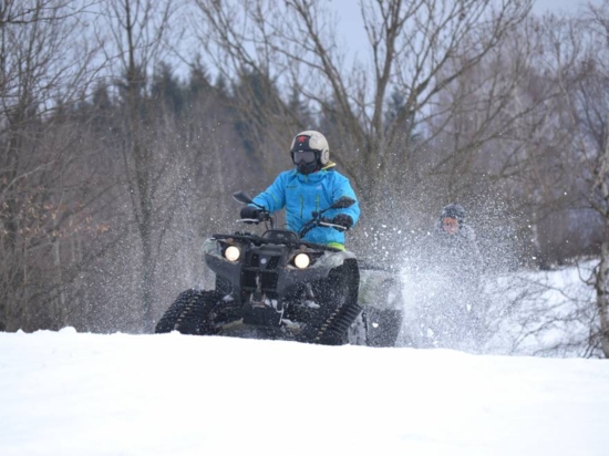 Motoskijöring ve Smržovce