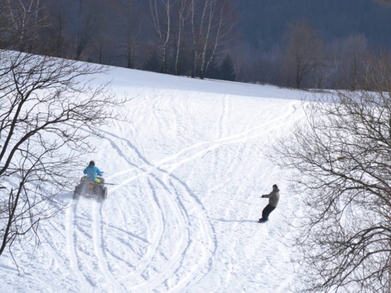 Motoskijöring ve Smržovce