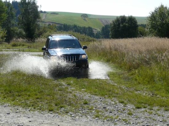 Extreme jízda v Jeepu
