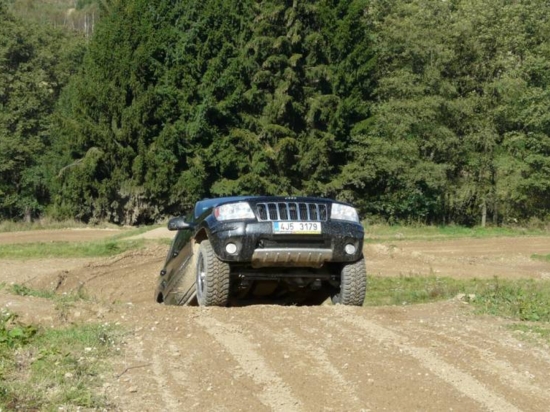Extreme jízda v Jeepu