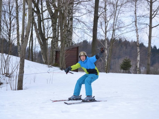 Motoskijöring ve Smržovce
