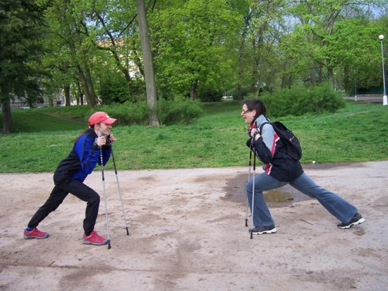 Kurz Nordic Walkingu