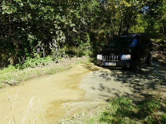 Extreme jízda v Jeepu